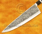 Personalized Hand Engraved 12C27 Gyuto Chef Knife - CK682 Personalized Hand Engraved 12C27 Gyuto Chef Knife - CK682