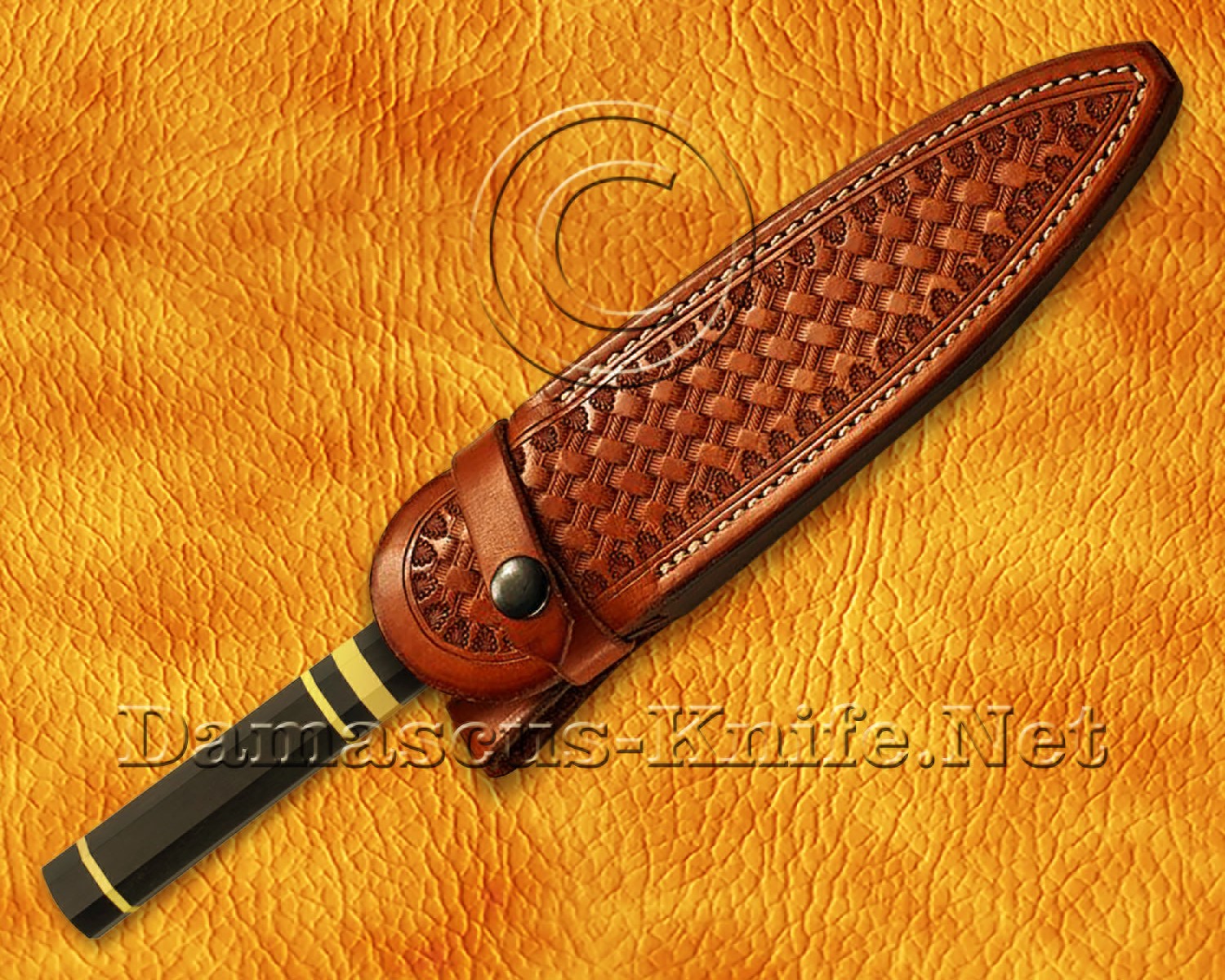 Personalized Hand Engraved 12C27 Gyuto Chef Knife - CK683
