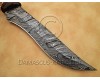 Personalized Handmade Damascus Steel Arts and Crafts Hunting and Survival Bowie Knife Rosewood Handle Personalized Handmade Damascus Steel Arts and Crafts Hunting and Survival Bowie Knife Rosewood Handle