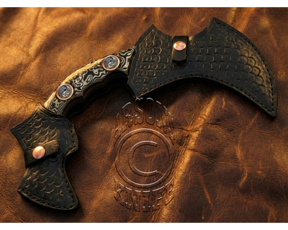 Custom Handmade Damascus Steel Arts and Crafts Hunting and Survival Karambit Knife - G10 Micarta Handle - DHK723 Custom Handmade Damascus Steel Arts and Crafts Hunting and Survival Karambit Knife - G10 Micarta Handle - DHK723