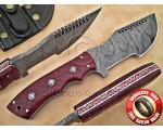 Wholesale Set of 7 Artisan Damascus Multi-Zone Field-Utility Implements - Multi-Color G10 - TK1001