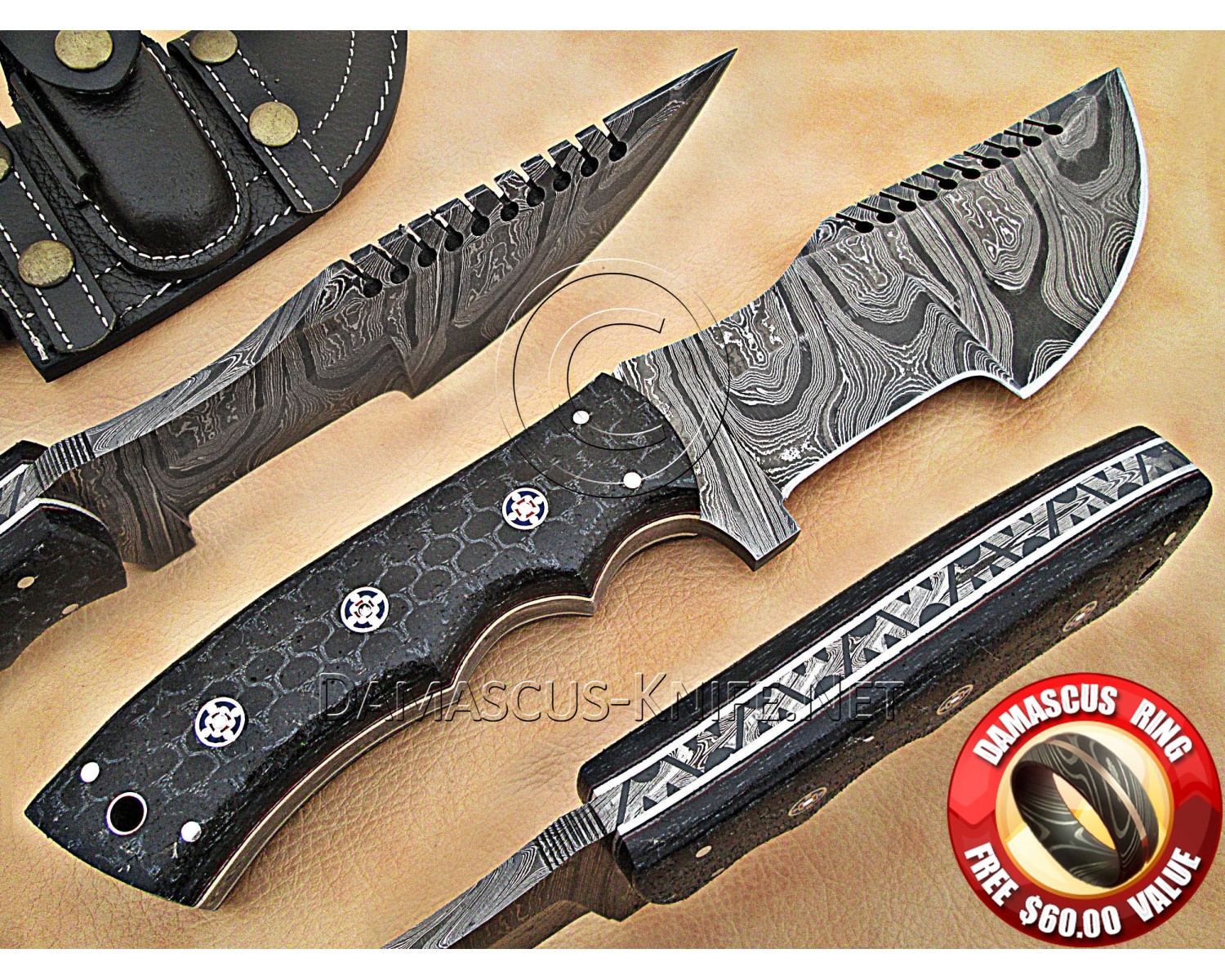 Artisan Damascus Multi-Zone Field-Utility Implement - TK1004