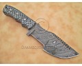 Artisan Damascus Multi-Zone Field-Utility Implement - Grey G10 - TK1006