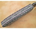 Artisan Damascus Multi-Zone Field-Utility Implement - Grey G10 - TK1006