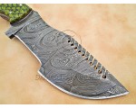 Artisan Damascus Multi-Zone Field-Utility Implement - Sea Green G10 - TK1007