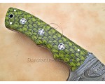 Artisan Damascus Multi-Zone Field-Utility Implement - Sea Green G10 - TK1007