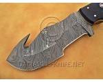 Artisan Damascus Multi-Zone Field-Utility Implement with Utility-Hook - Blue G10 - TK1012