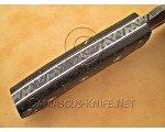 Artisan Damascus Multi-Zone Field-Utility Implement with Utility Hook - Black G10 - TK1014