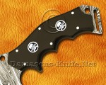 Artisan Damascus Multi-Zone Field-Utility Implement - G10 Micarta - TK917