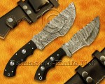 Artisan Damascus Multi-Zone Field-Utility Implements Duo - Black G10 - TK919