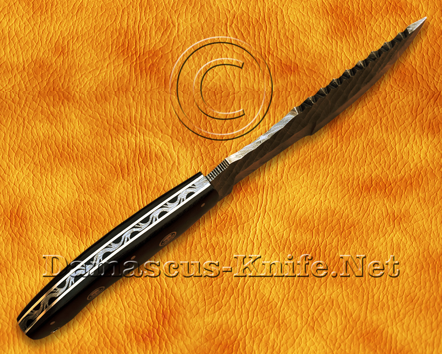 Artisan Damascus Multi-Zone Field-Utility Implements Duo - Black G10 - TK919