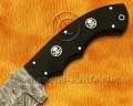 Handmade Damascus Steel Large Field-Utility Implement - Black G10 - TK921