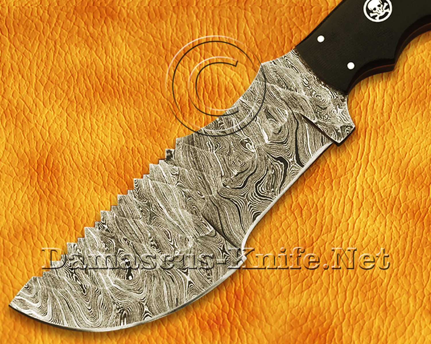 Artisan Damascus Multi-Zone Field-Utility Implement - Black G10 - TK921