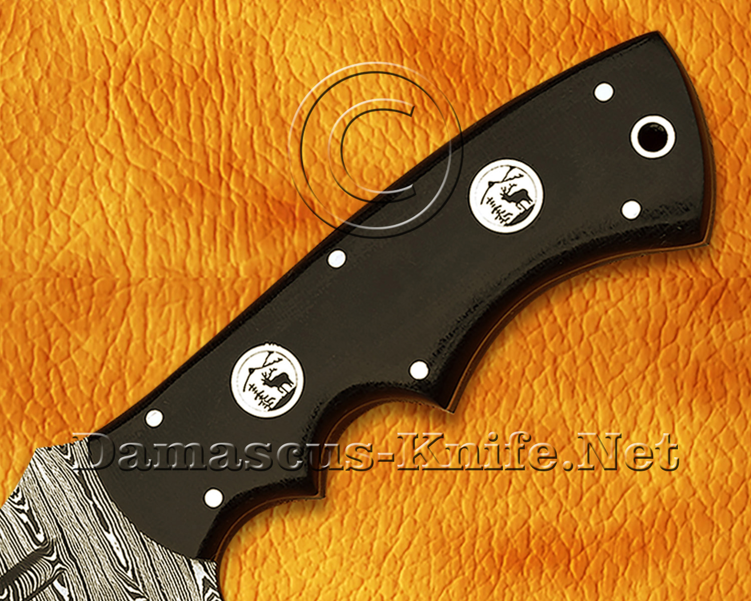 Artisan Damascus Multi-Zone Field-Utility Implement - Black G10 - TK925