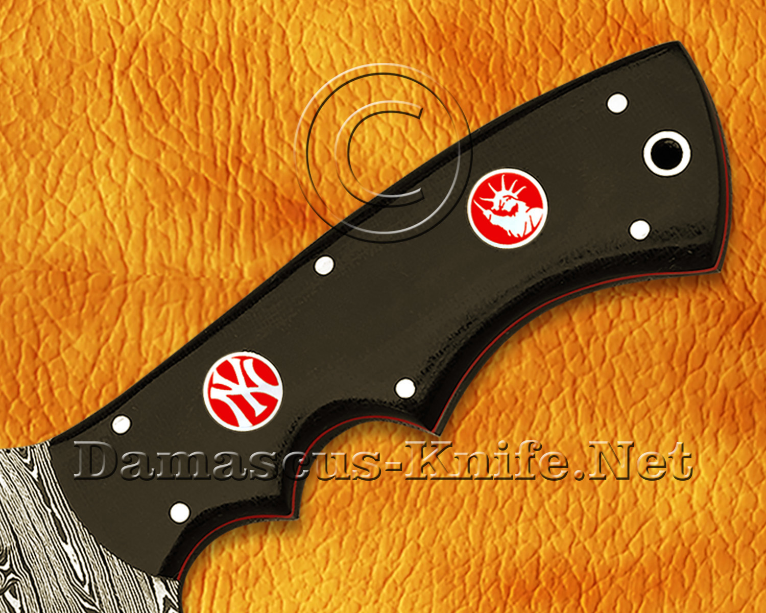 Artisan Damascus Multi-Zone Field-Utility Implement - Black G10 - TK927