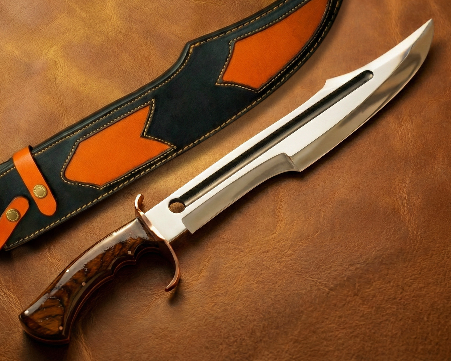 21 inch Sandvik Steel Outdoor Implement - Mahogany Handle CK903